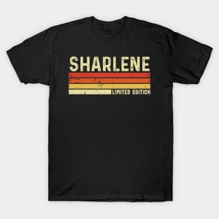 Sharlene Name Vintage Retro Limited Edition Gift T-Shirt